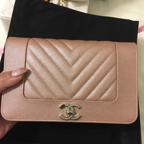 SOLD Chanel Limited Edition Rose Gold WOC - Picture 2 of 14